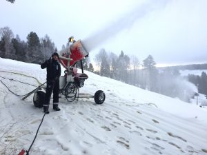 Snöläggare Skattmansöbacken